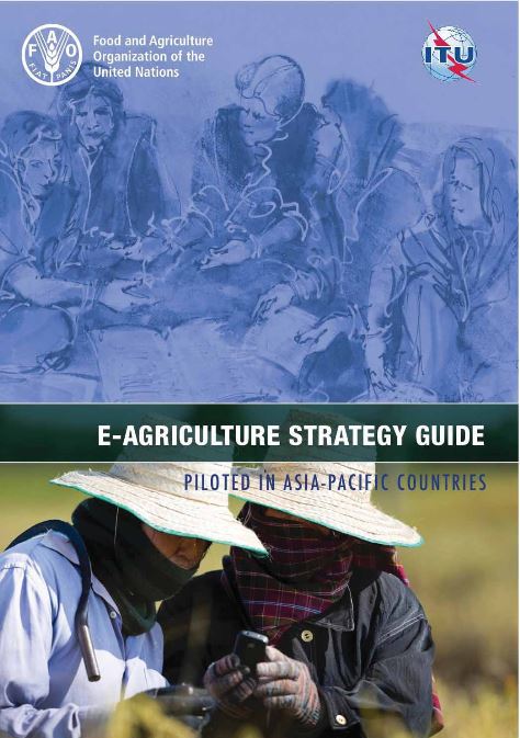 Cover page for E-Agriculture Strategy Guide